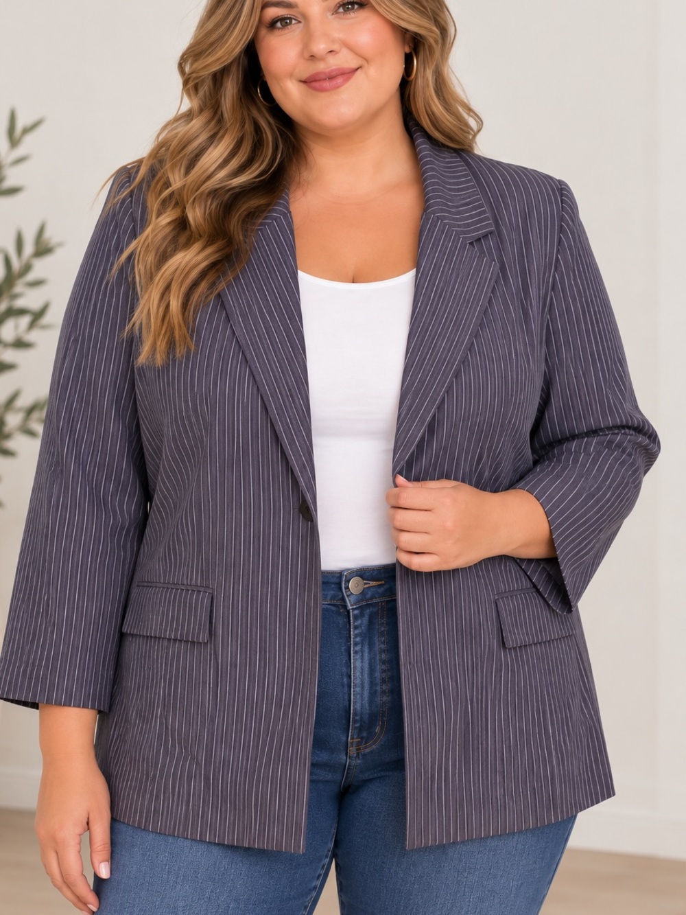 Denim 4/7 Blazer
